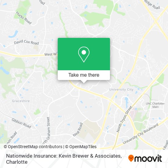 Nationwide Insurance: Kevin Brewer & Associates map