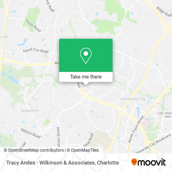 Tracy Andes - Wilkinson & Associates map