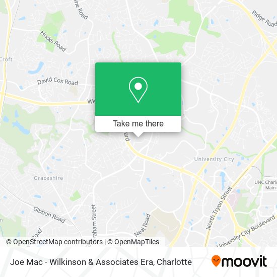 Joe Mac - Wilkinson & Associates Era map