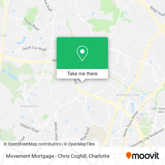 Mapa de Movement Mortgage - Chris Coghill