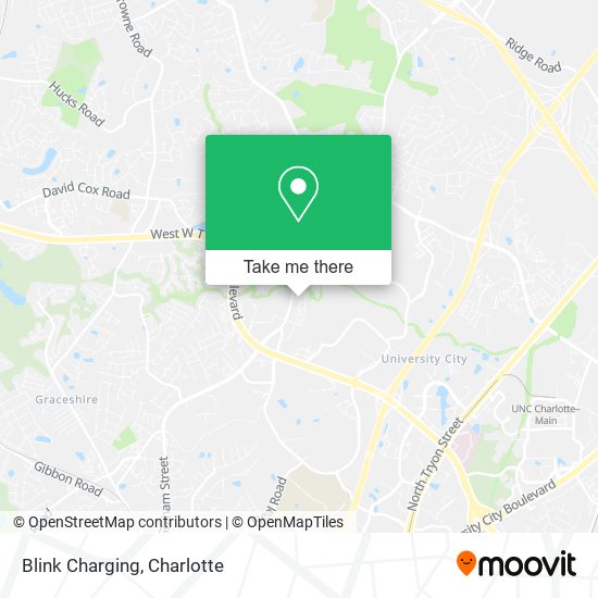 Mapa de Blink Charging