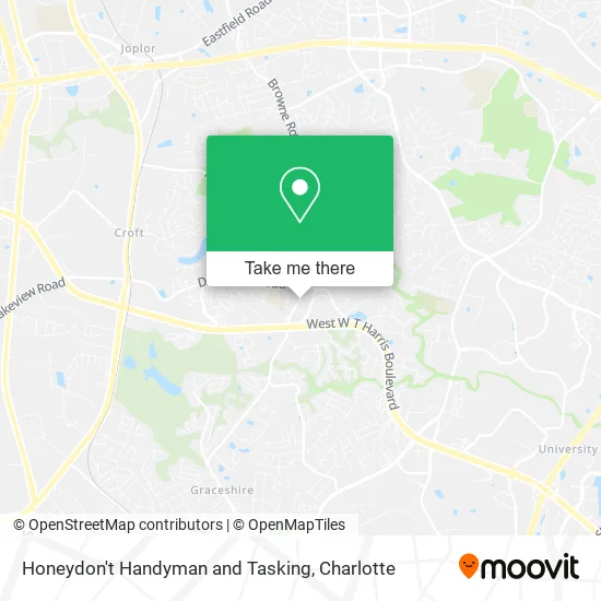 Honeydon't Handyman and Tasking map