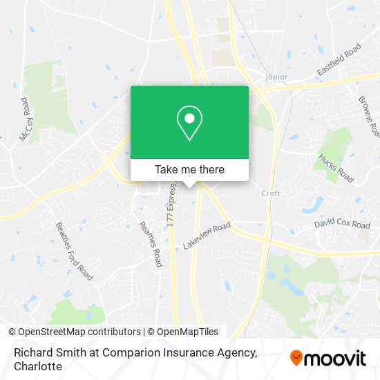 Mapa de Richard Smith at Comparion Insurance Agency