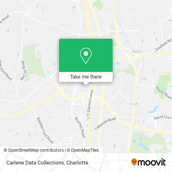 Carlene Data Collections map