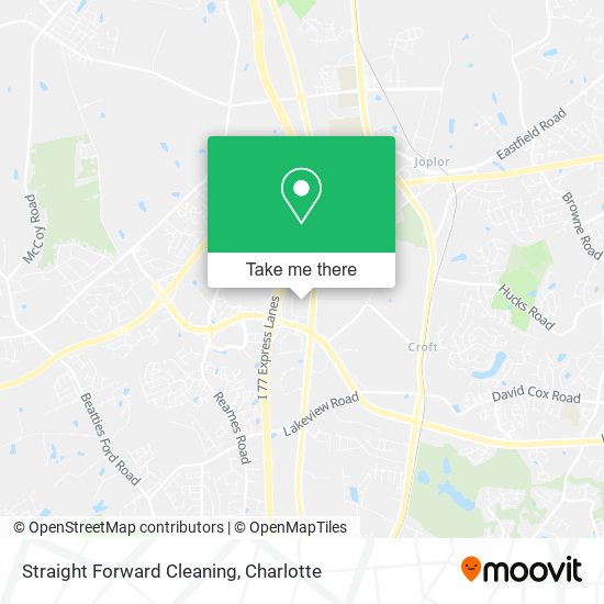 Straight Forward Cleaning map