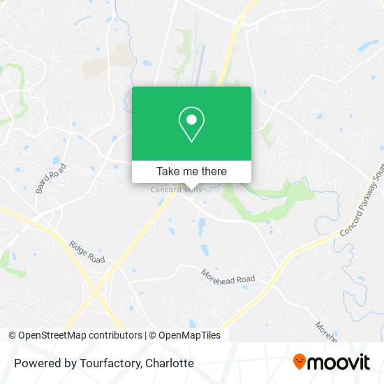Powered by Tourfactory map