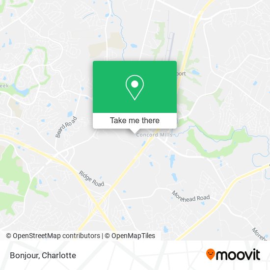 Mapa de Bonjour