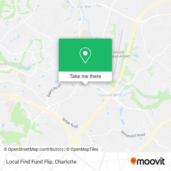 Local Find Fund Flip map