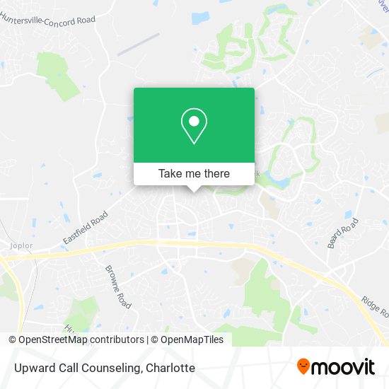 Upward Call Counseling map