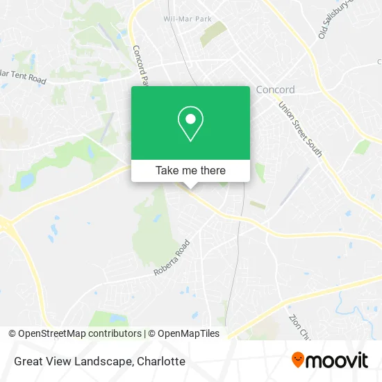 Mapa de Great View Landscape