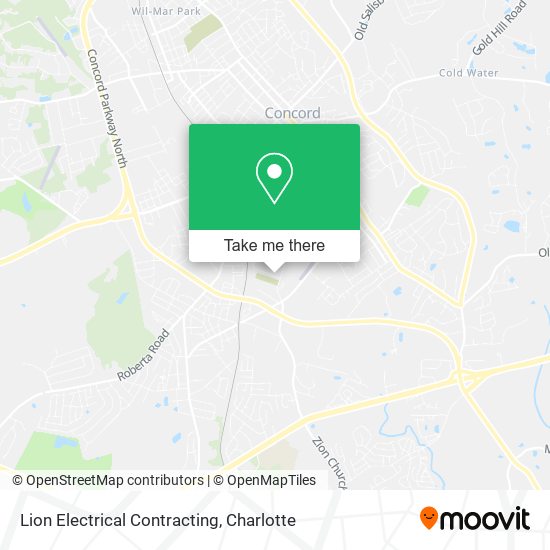 Mapa de Lion Electrical Contracting