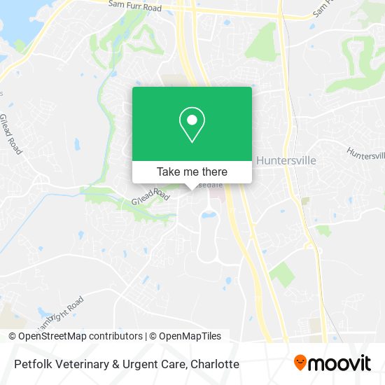 Mapa de Petfolk Veterinary & Urgent Care