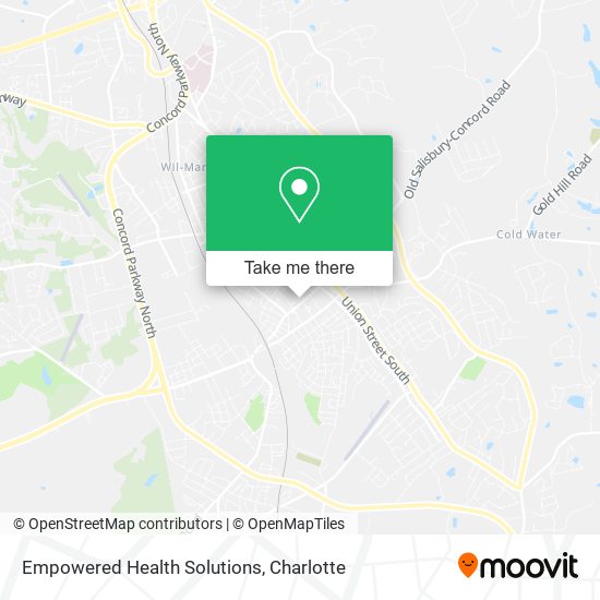 Mapa de Empowered Health Solutions