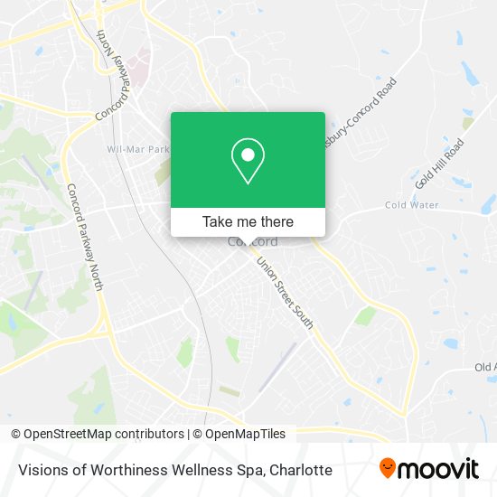 Visions of Worthiness Wellness Spa map