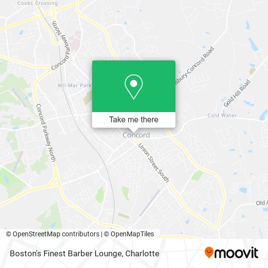 Boston's Finest Barber Lounge map
