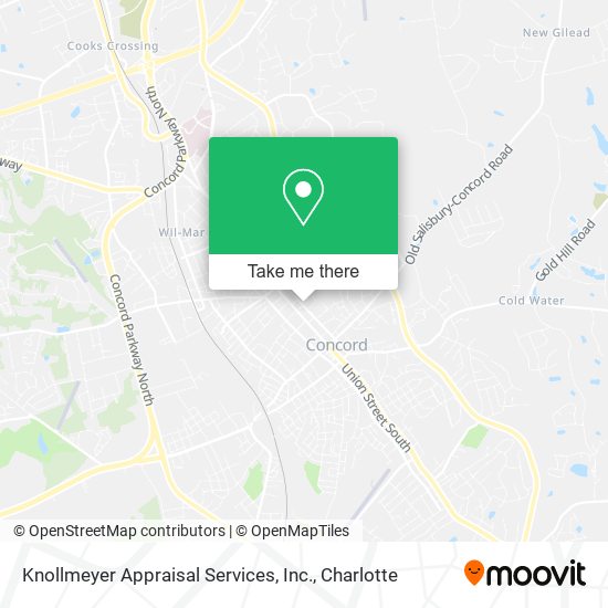 Mapa de Knollmeyer Appraisal Services, Inc.
