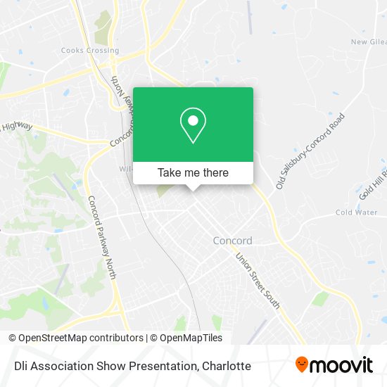 Dli Association Show Presentation map