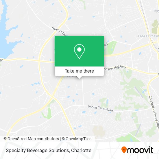 Mapa de Specialty Beverage Solutions