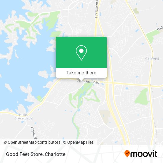 Mapa de Good Feet Store