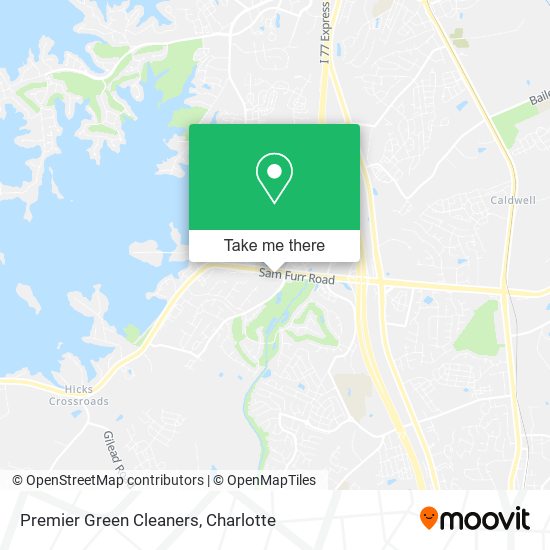 Premier Green Cleaners map