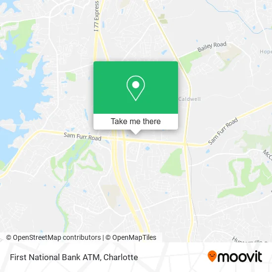 First National Bank ATM map
