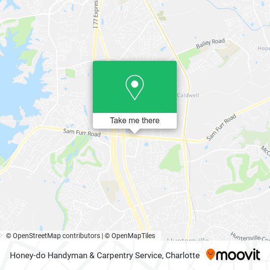 Honey-do Handyman & Carpentry Service map
