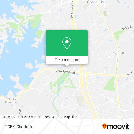 TCBY map