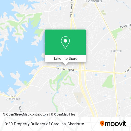3:20 Property Builders of Carolina map