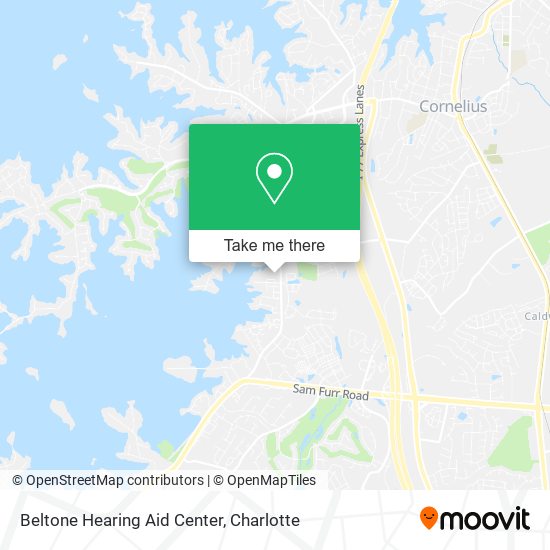 Mapa de Beltone Hearing Aid Center