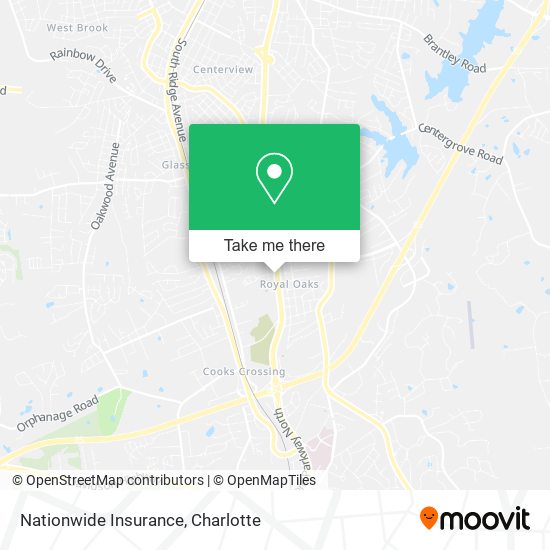 Nationwide Insurance map