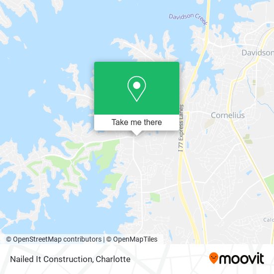 Nailed It Construction map
