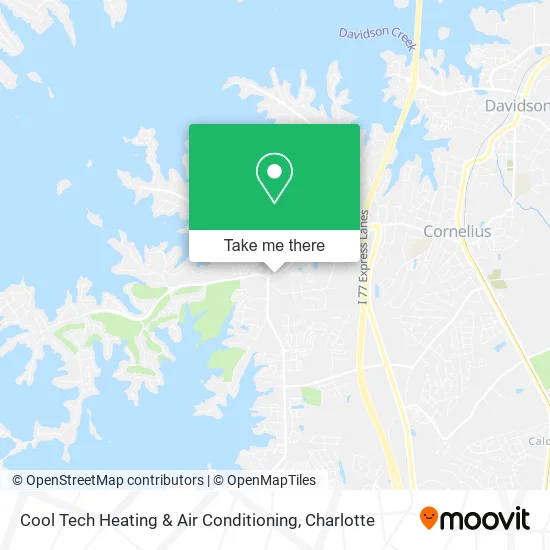 Cool Tech Heating & Air Conditioning map