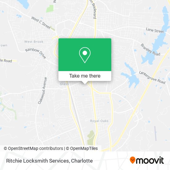 Ritchie Locksmith Services map