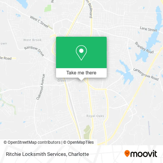Ritchie Locksmith Services map