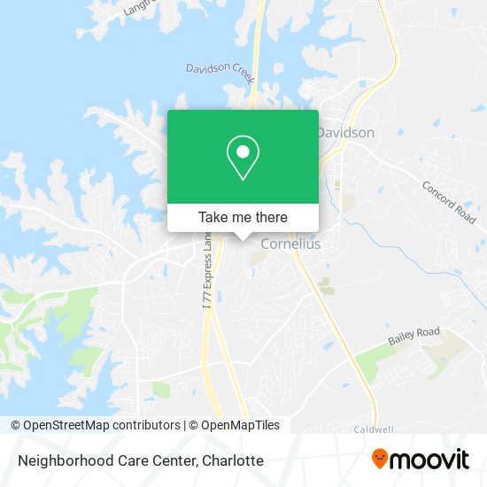 Neighborhood Care Center map
