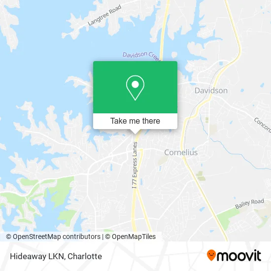 Hideaway LKN map