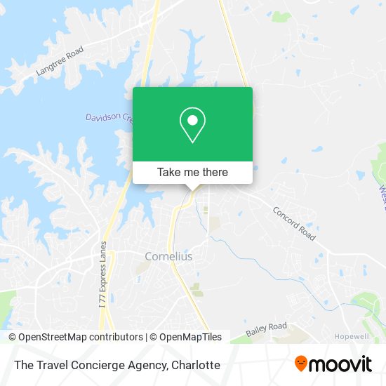 Mapa de The Travel Concierge Agency
