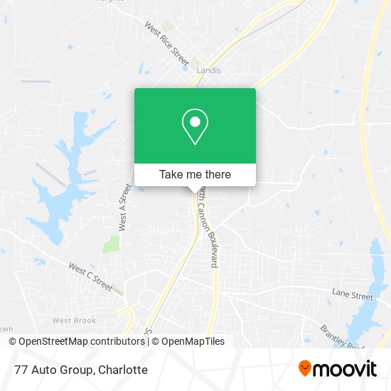 Mapa de 77 Auto Group