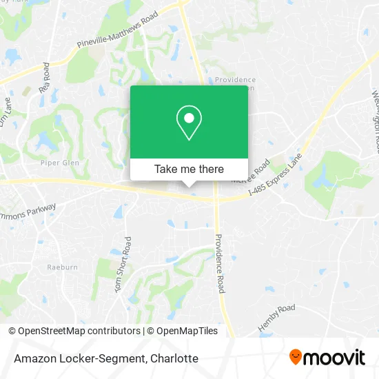 Amazon Locker-Segment map