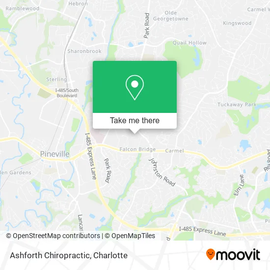Ashforth Chiropractic map
