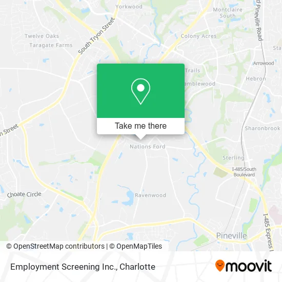 Employment Screening Inc. map