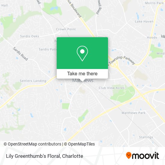Mapa de Lily Greenthumb's Floral