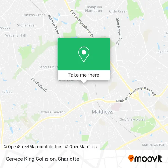 Service King Collision map