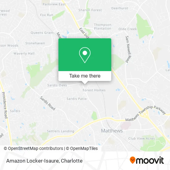 Amazon Locker-Isaure map