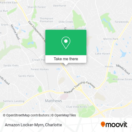 Amazon Locker-Myrn map