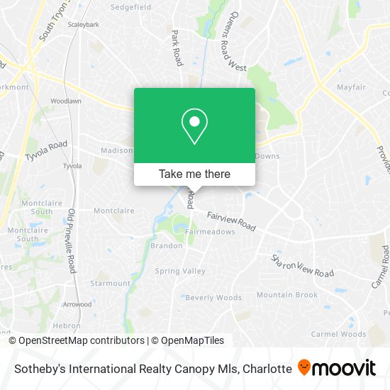 Sotheby's International Realty Canopy Mls map