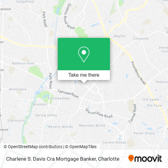 Mapa de Charlene S. Davis Cra Mortgage Banker