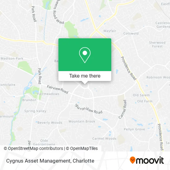 Cygnus Asset Management map