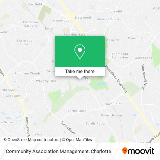 Community Association Management map