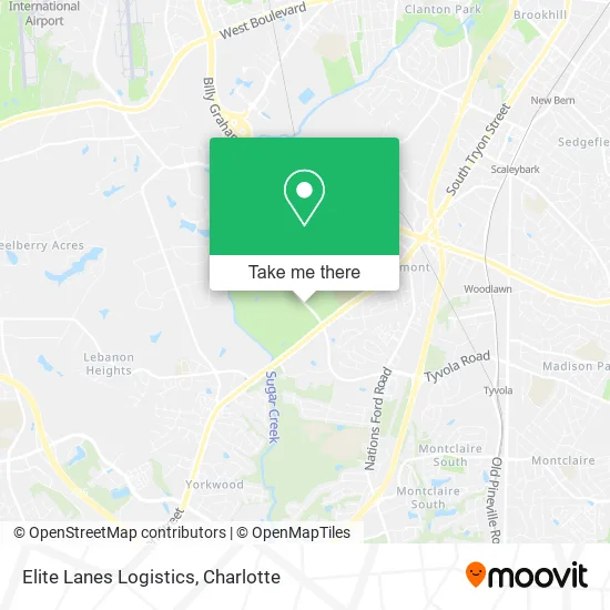 Elite Lanes Logistics map